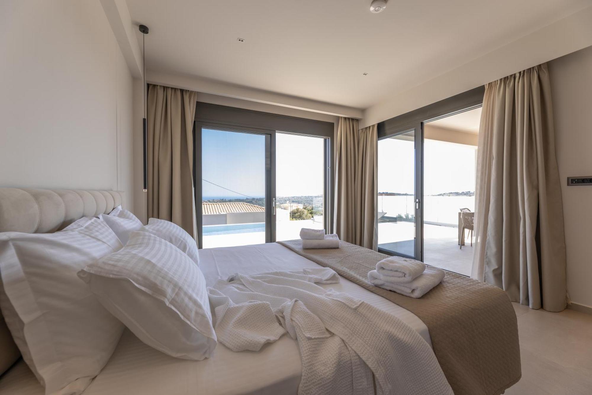 Gem Villas Luxury Sea View Karavádhos Eksteriør billede