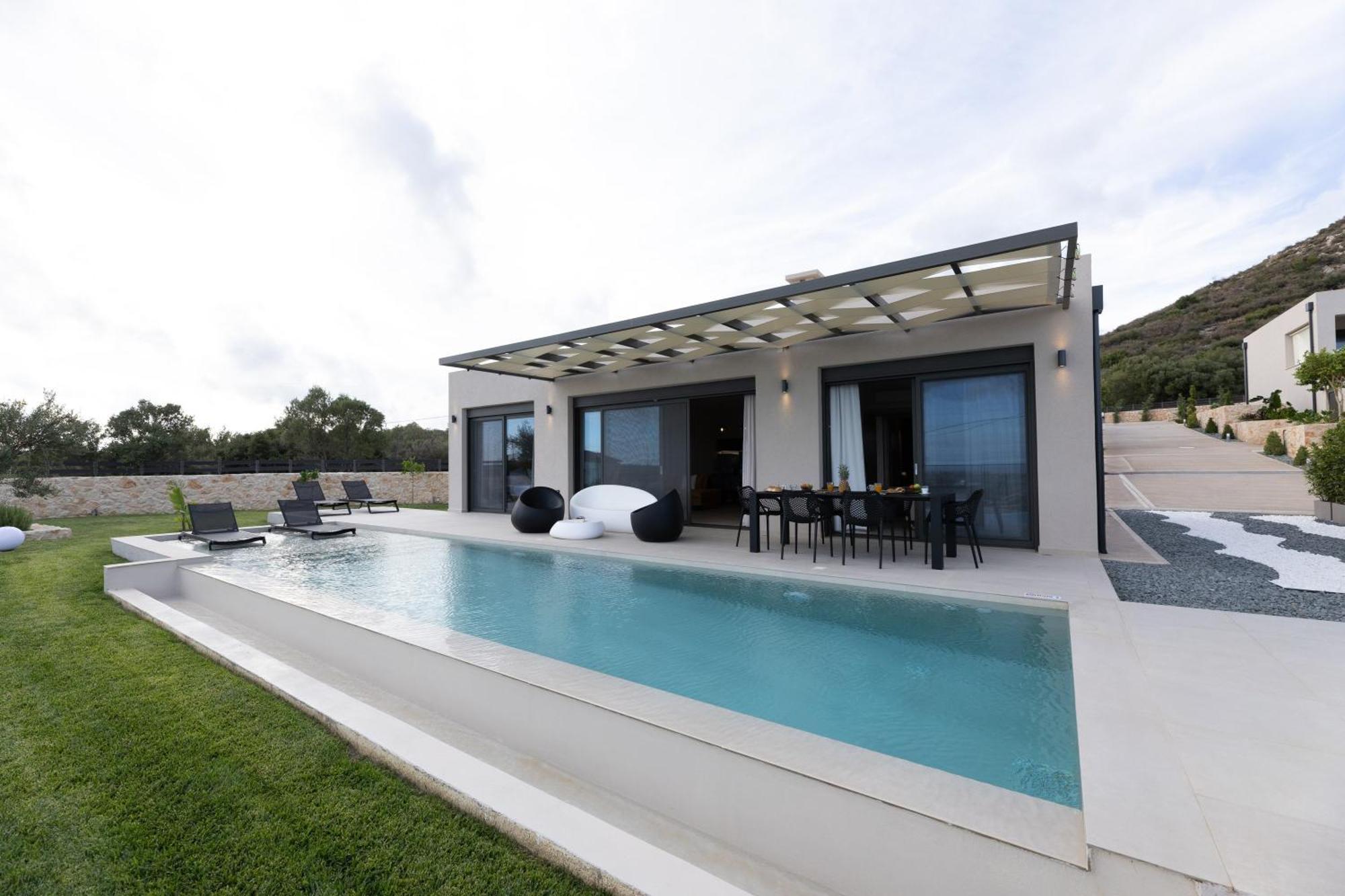 Gem Villas Luxury Sea View Karavádhos Eksteriør billede