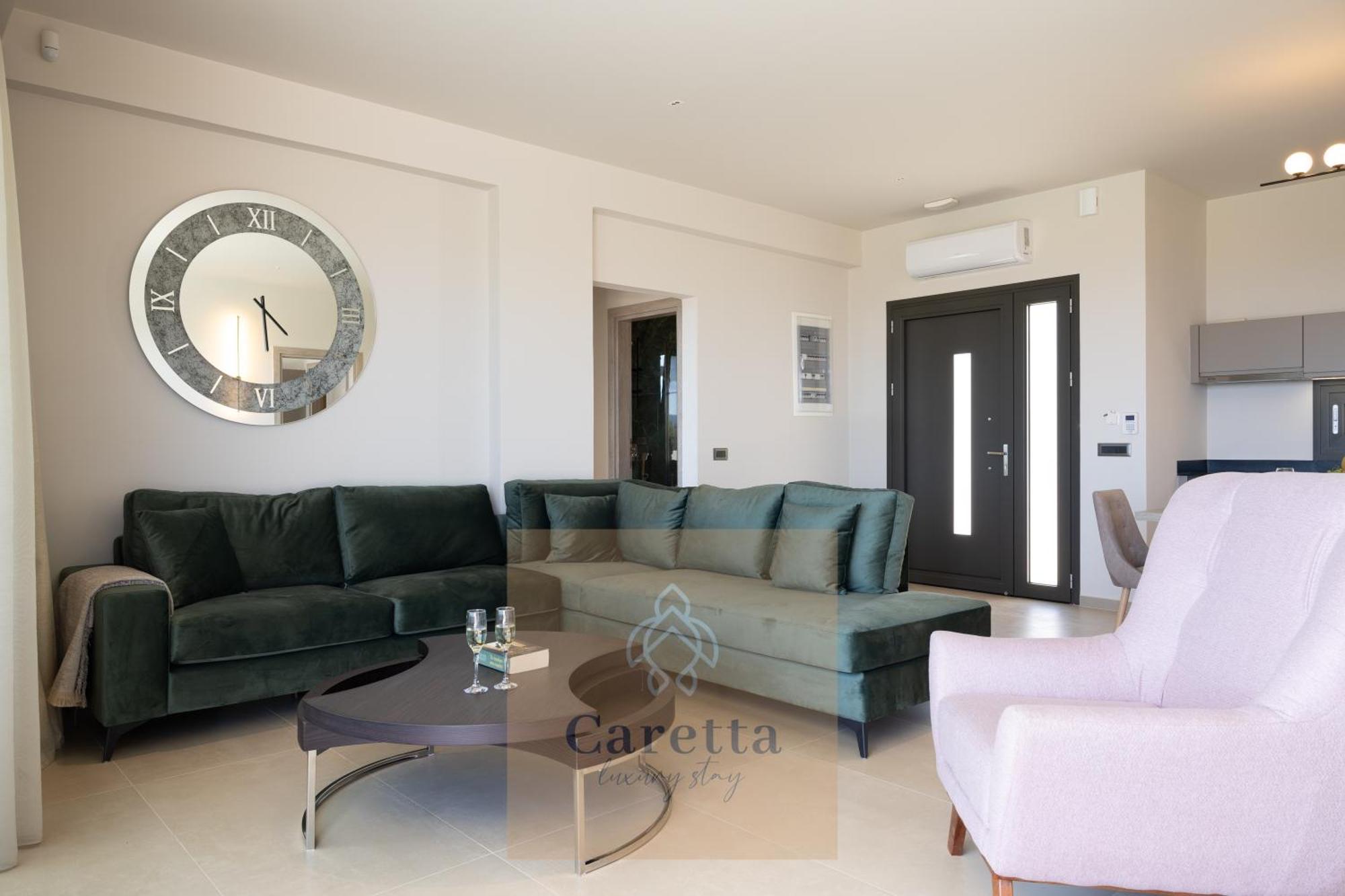Gem Villas Luxury Sea View Karavádhos Eksteriør billede