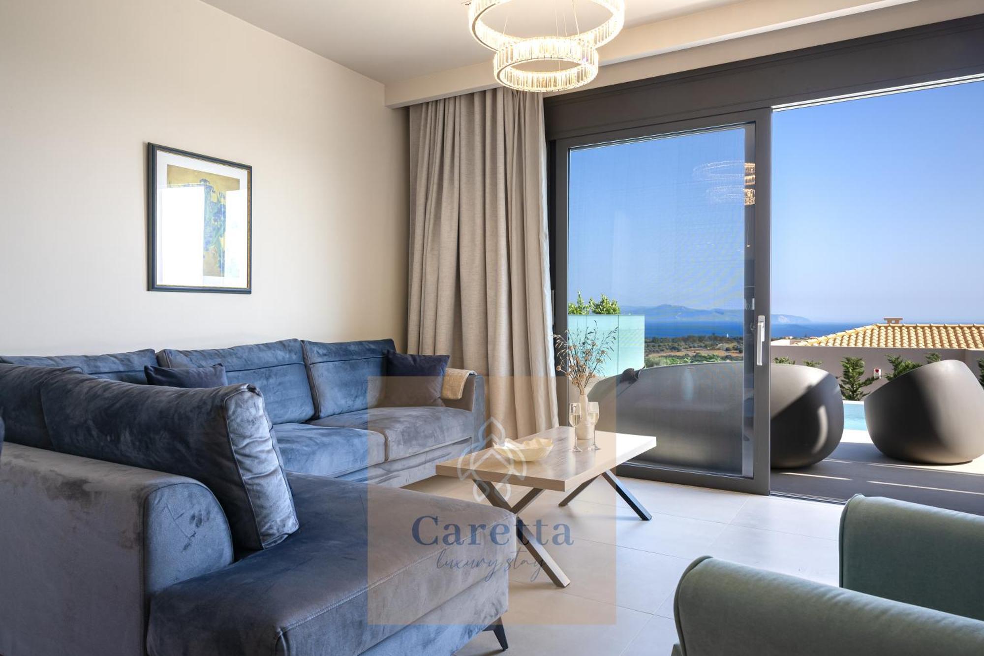 Gem Villas Luxury Sea View Karavádhos Eksteriør billede
