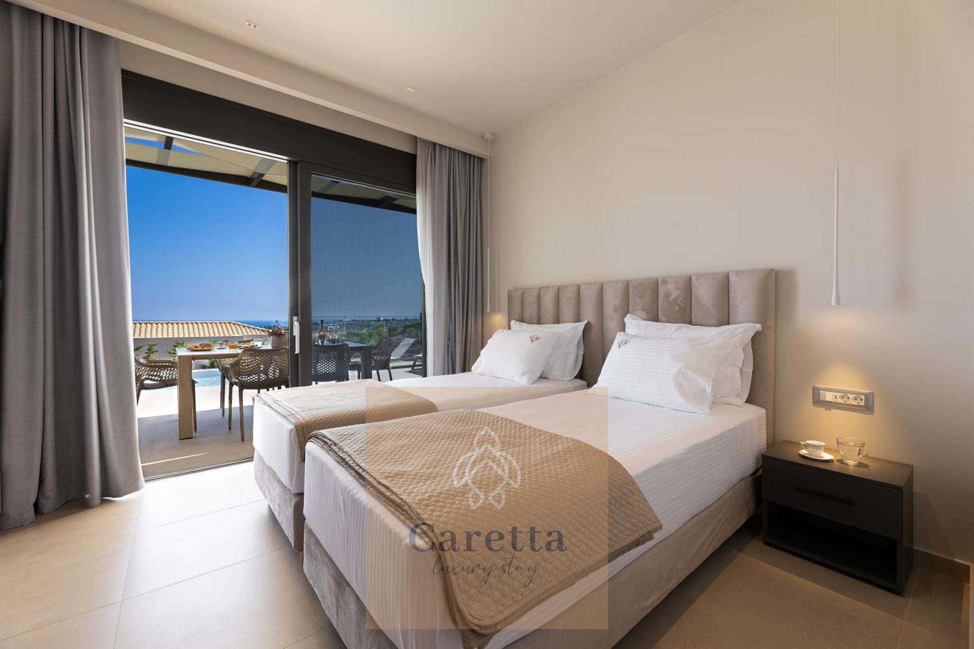 Gem Villas Luxury Sea View Karavádhos Eksteriør billede