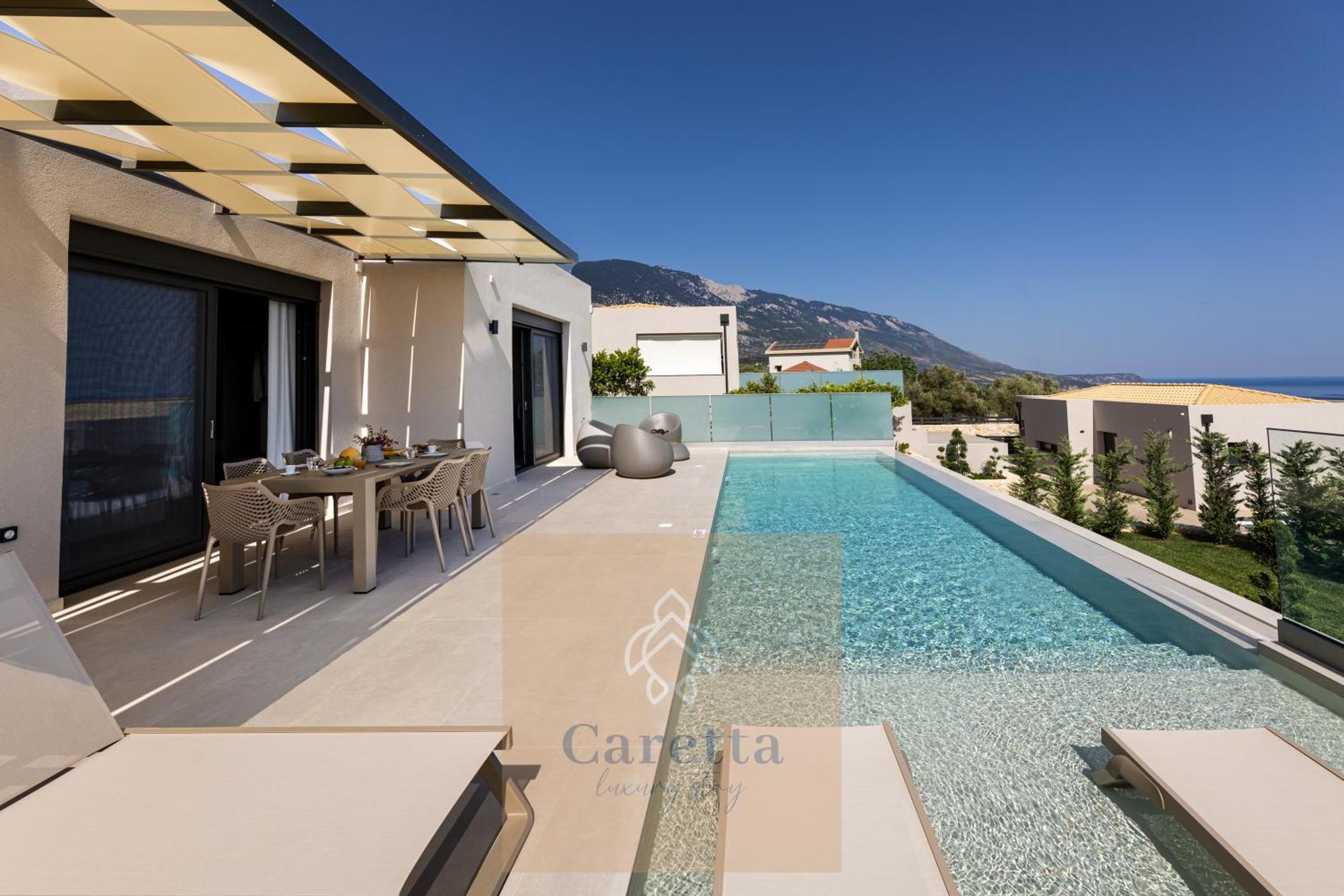 Gem Villas Luxury Sea View Karavádhos Eksteriør billede
