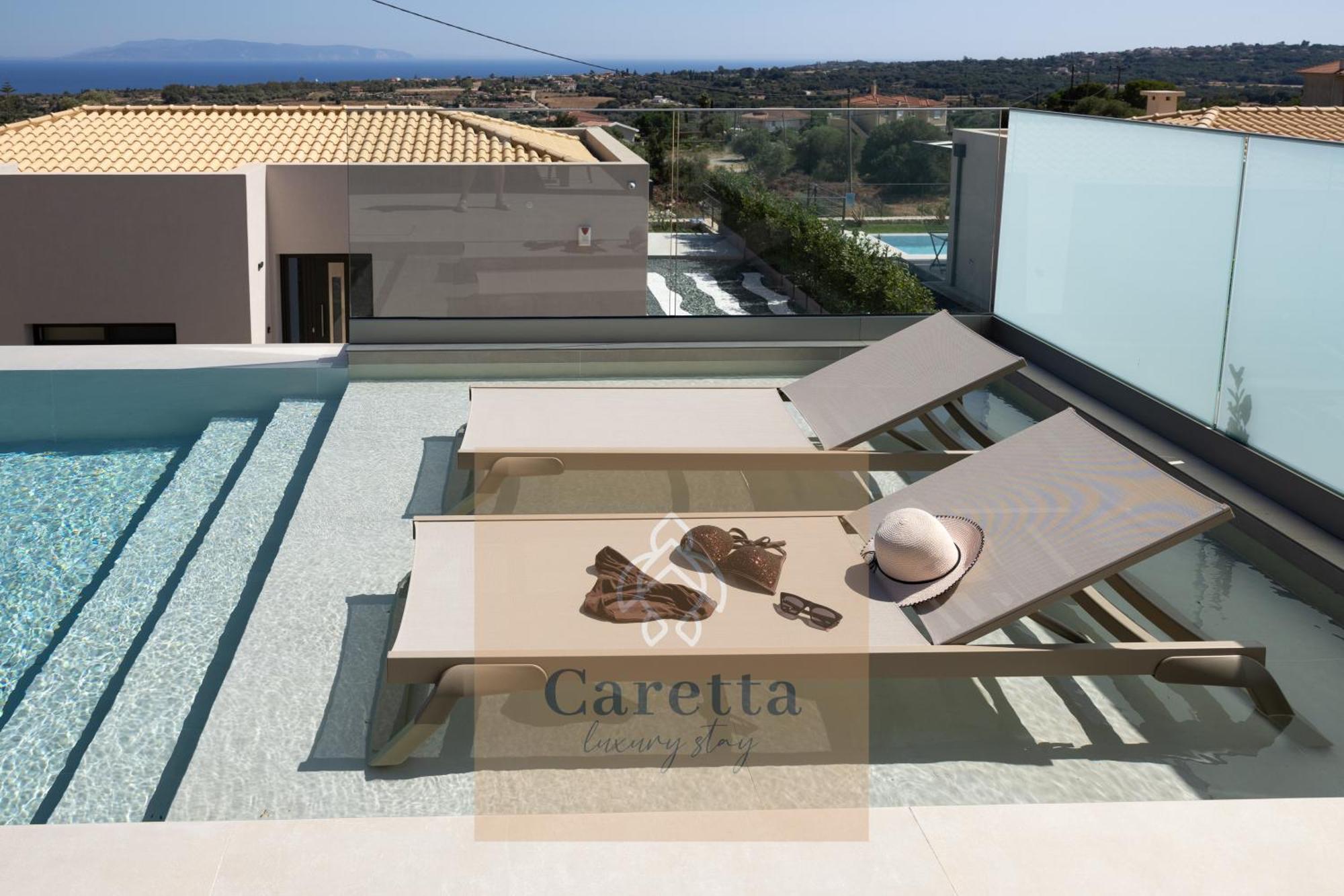 Gem Villas Luxury Sea View Karavádhos Eksteriør billede