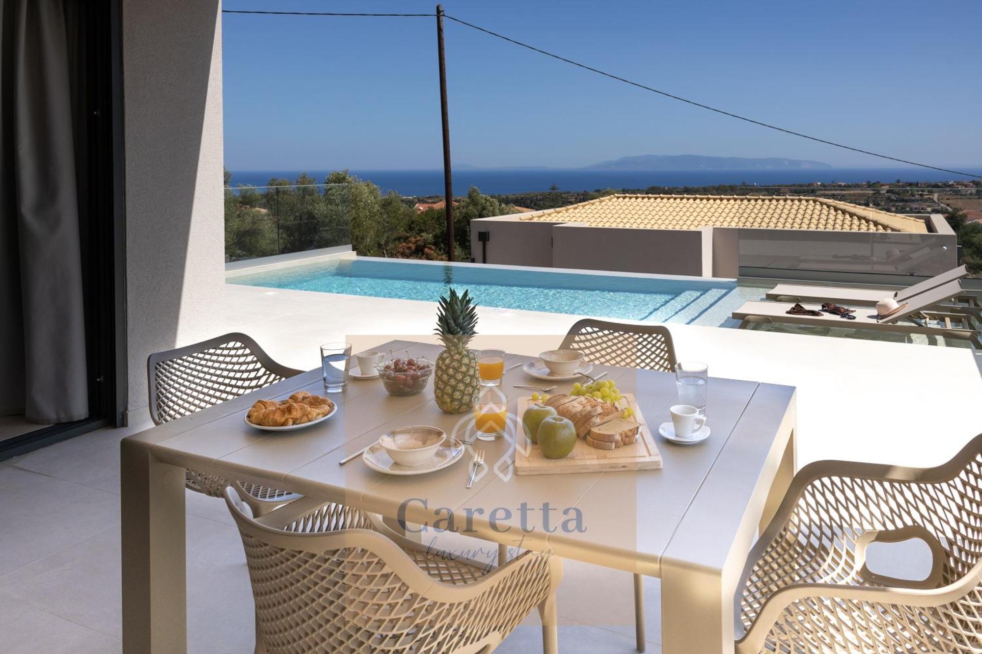 Gem Villas Luxury Sea View Karavádhos Eksteriør billede